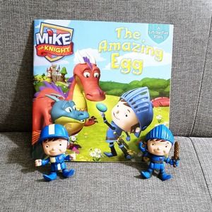 Mike The Knight Set of 2 Figures & Book (mt1)